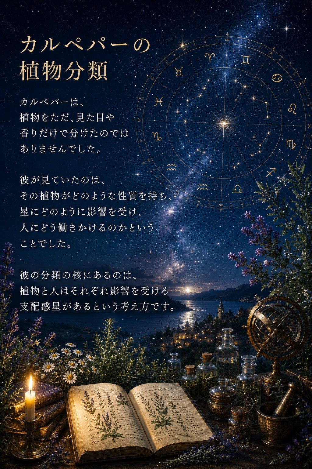 カルペパーの植物分類