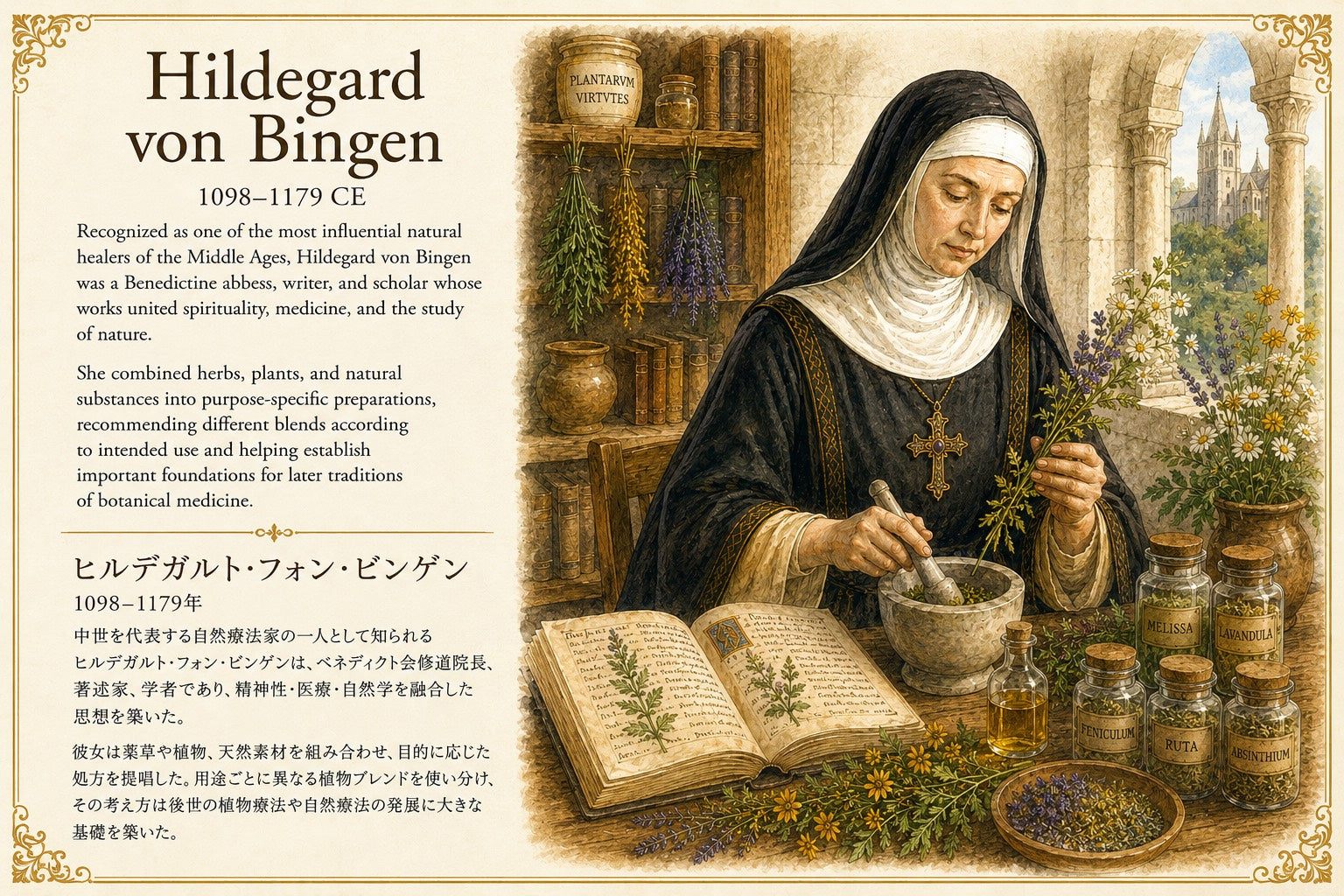 Hildegard von Bingen ─ 1098–1179 CE