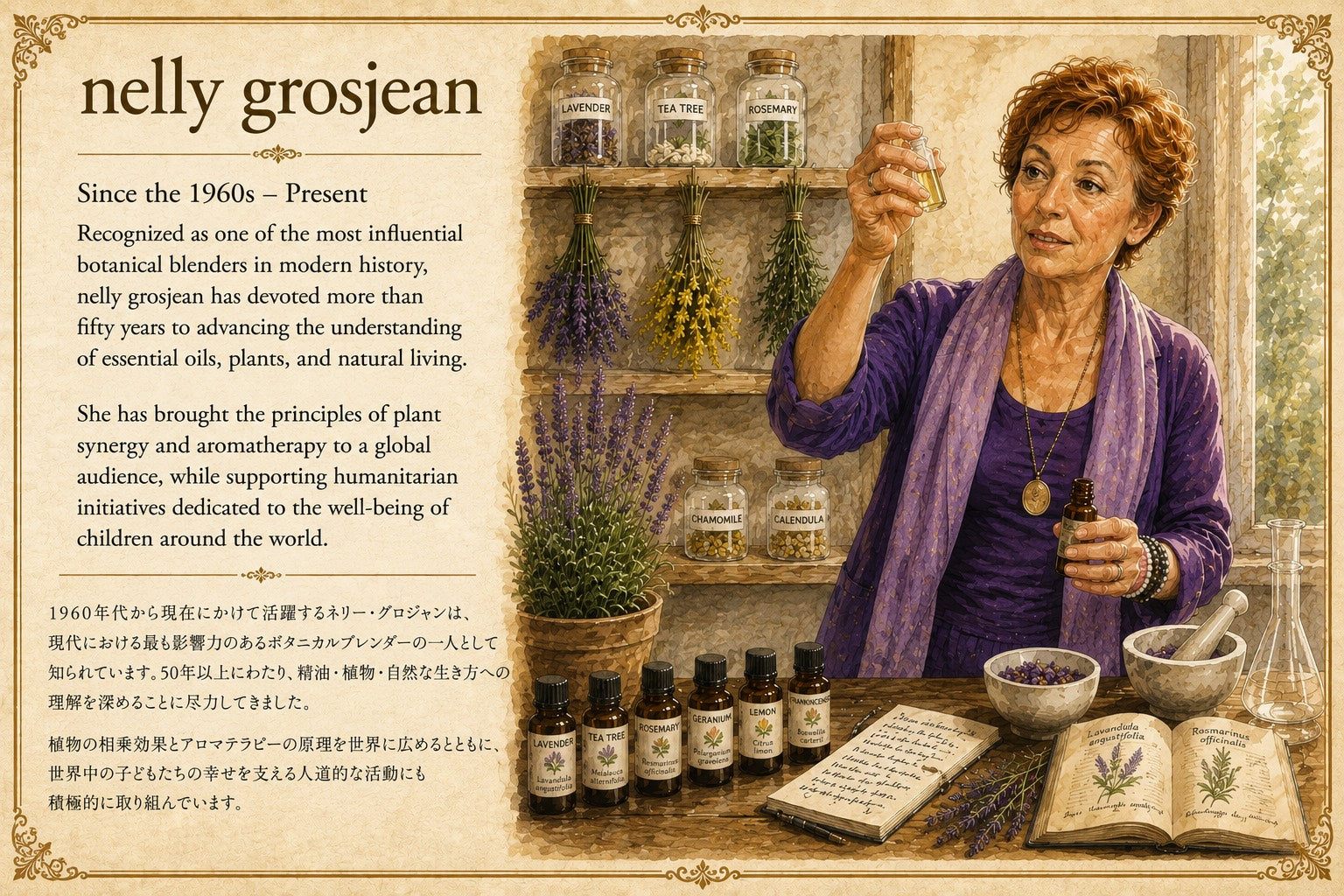 nelly grosjean ─ Since the 1960s ─ Present